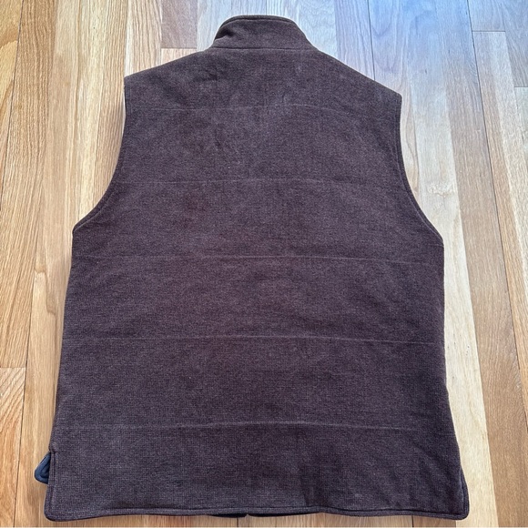 Corneliani ID Men's Reversible Quilted Brown Vest 48 - Picture 8 of 10